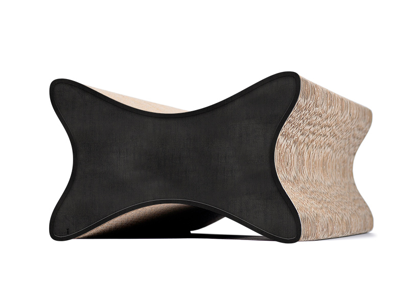 LE PAPILLON Kratzmöbel – beidseitiges Designer Kratzbrett aus Premium Kratzpappe, handmade in Berlin