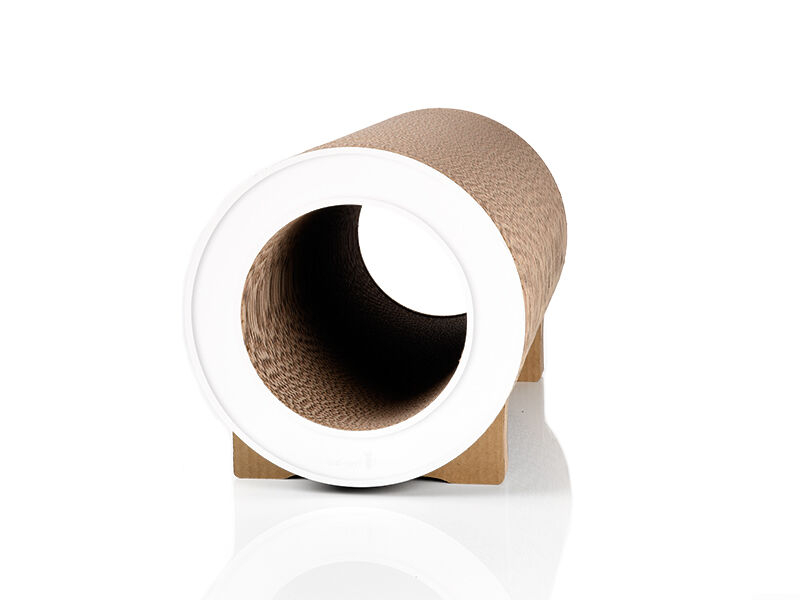 Kratztunnel Für Katzen Le Tube 000a weiß