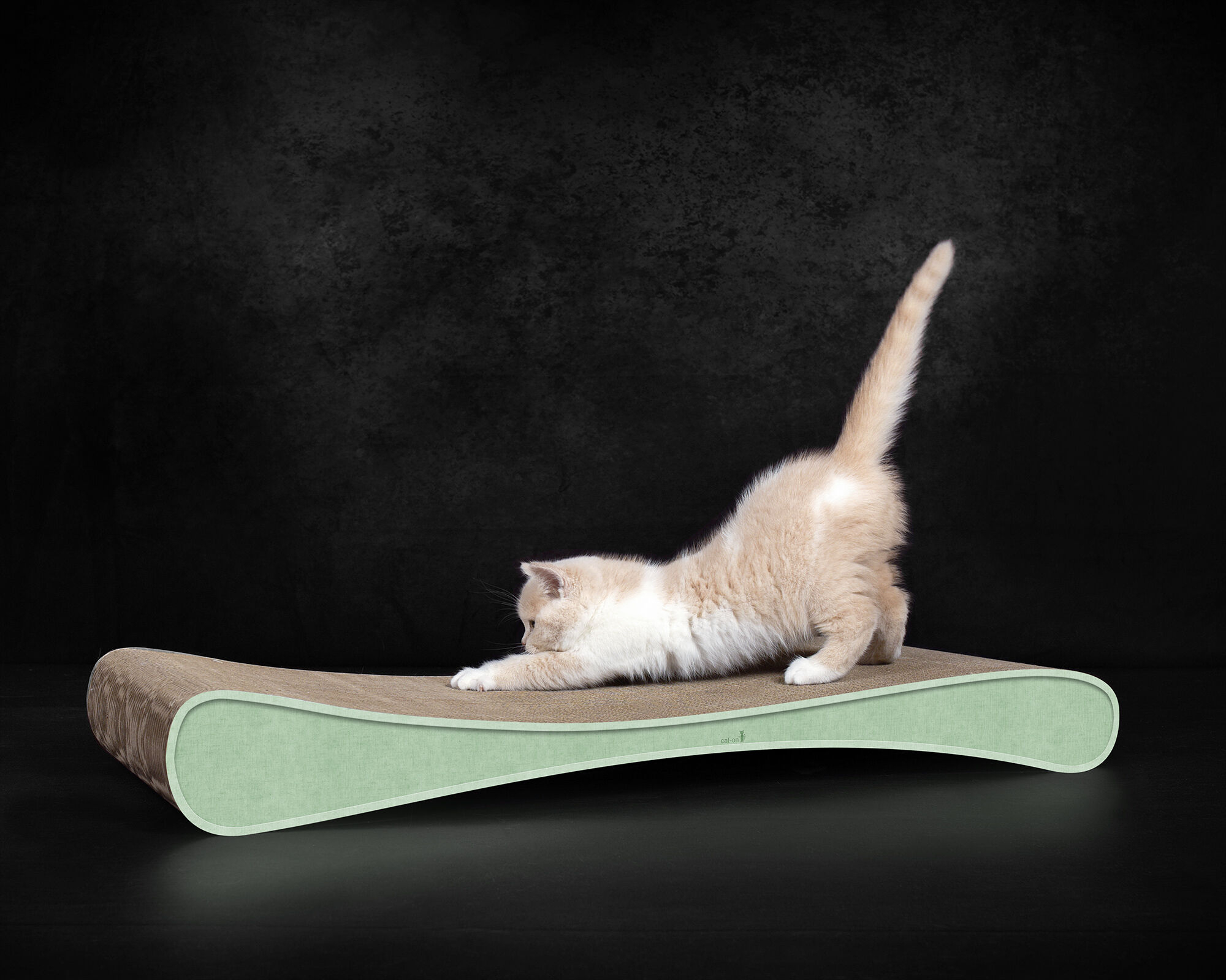 GRATTOIR SLIM LINE Design Kratzmöbel, hemlock mintgrün (006h)