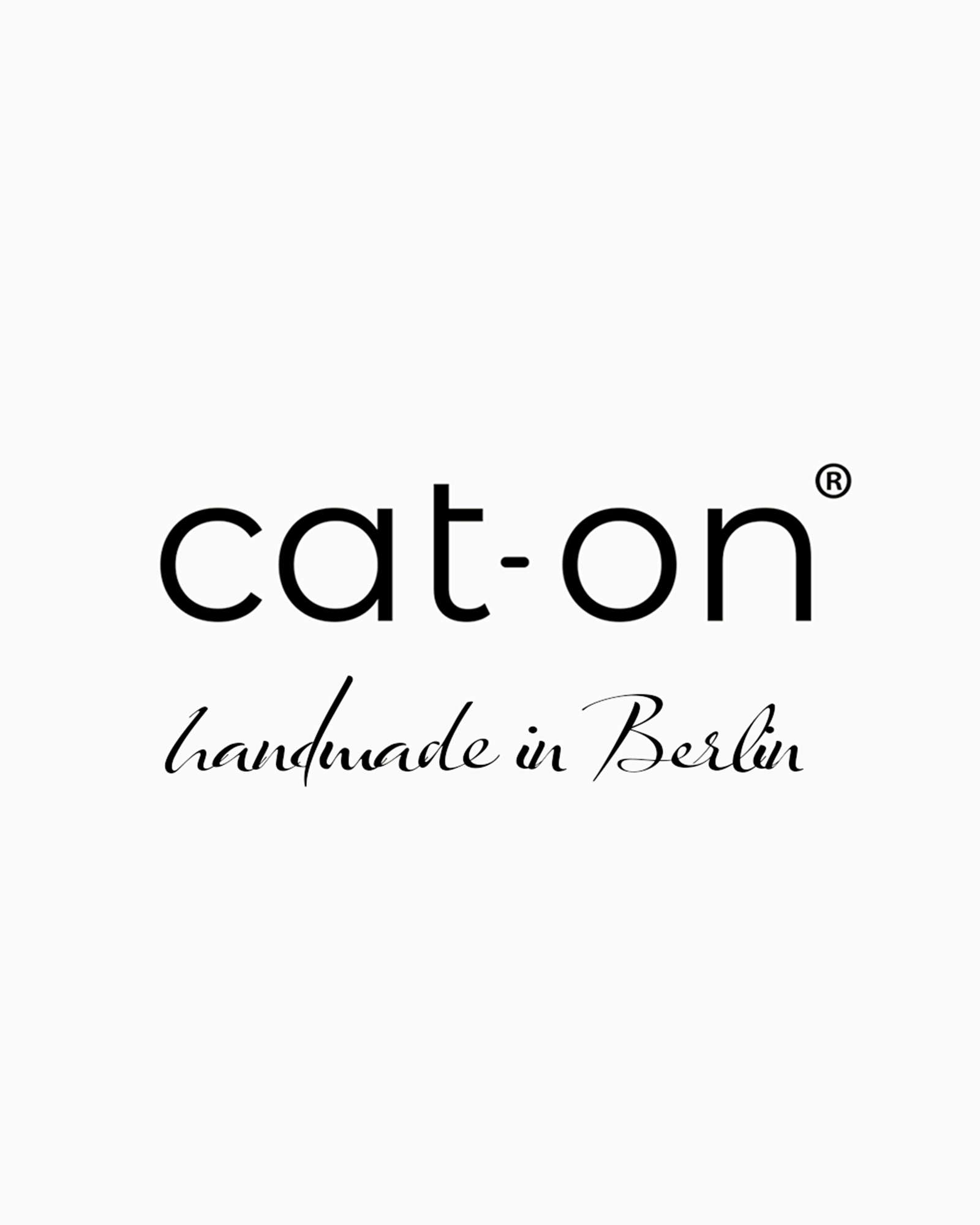 cat-on | Logo of the Berlin-based manufacturer of cat furniture The logo of cat-on, the Berlin-based manufacturer of cat furniture and scratching boards for cats, can be seen.